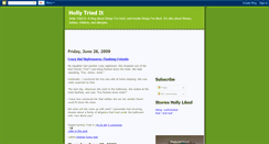 Desktop Screenshot of hollytriedit.blogspot.com