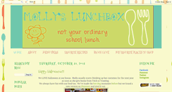 Desktop Screenshot of mollyslunchbox.blogspot.com