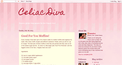 Desktop Screenshot of celiacdiva.blogspot.com