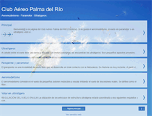 Tablet Screenshot of aereopalmadelrio.blogspot.com