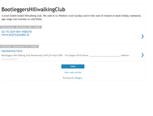 Tablet Screenshot of bootleggershillwalking.blogspot.com