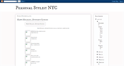 Desktop Screenshot of personalstylistnyc.blogspot.com