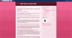 Desktop Screenshot of hhfhwomenbuild2008.blogspot.com