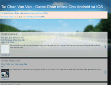 Tablet Screenshot of chanvanvan.blogspot.com