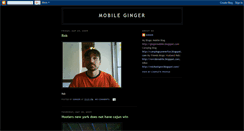 Desktop Screenshot of gingermobile.blogspot.com