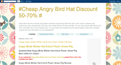 Desktop Screenshot of angrybirdhat.blogspot.com