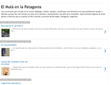 Tablet Screenshot of elmulaenlapatagonia.blogspot.com