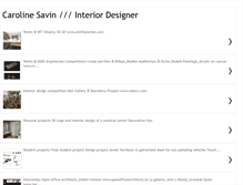 Tablet Screenshot of carolinesavin.blogspot.com