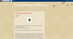 Desktop Screenshot of hondenkennelchansa.blogspot.com