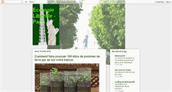 Desktop Screenshot of ecologieliberale.blogspot.com