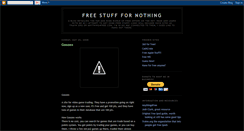 Desktop Screenshot of freestuff4nothing.blogspot.com