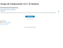 Tablet Screenshot of coeducaciongetares.blogspot.com