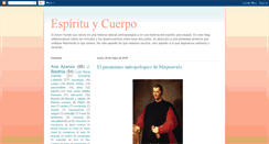 Desktop Screenshot of esprituycuerpo.blogspot.com