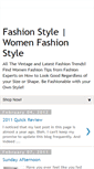 Mobile Screenshot of dailyfashionstyle.blogspot.com