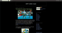 Desktop Screenshot of nppmoogaz.blogspot.com