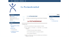 Desktop Screenshot of lapostmodernidad.blogspot.com