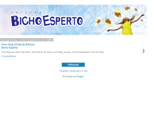 Tablet Screenshot of bichoesperto.blogspot.com