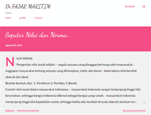 Tablet Screenshot of fajar-maritim.blogspot.com