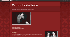 Desktop Screenshot of carolinfridolfsson.blogspot.com