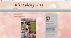 Desktop Screenshot of missliberty2011.blogspot.com