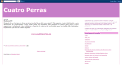 Desktop Screenshot of cuatroperras.blogspot.com