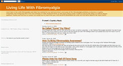 Desktop Screenshot of livinglifewithfibromyalgia.blogspot.com
