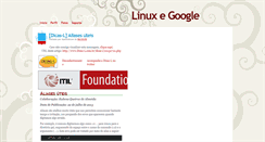 Desktop Screenshot of linuxegoogle.blogspot.com