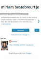 Mobile Screenshot of miriambestebreurtje.blogspot.com