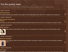 Tablet Screenshot of imthepoetryman.blogspot.com