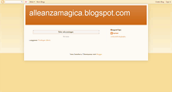 Desktop Screenshot of alleanzamagica.blogspot.com