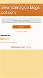 Mobile Screenshot of alleanzamagica.blogspot.com
