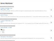 Tablet Screenshot of annemontone.blogspot.com