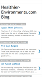 Mobile Screenshot of healthierenvironments.blogspot.com