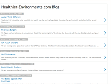 Tablet Screenshot of healthierenvironments.blogspot.com