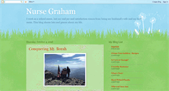 Desktop Screenshot of nursegraham.blogspot.com