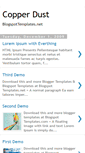 Mobile Screenshot of copperdustdemo.blogspot.com
