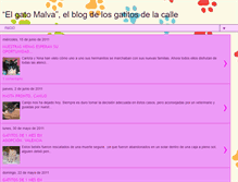 Tablet Screenshot of elgatomalva.blogspot.com