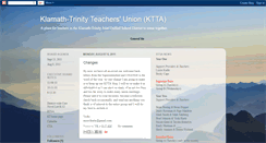 Desktop Screenshot of klamath-trinityteachersunion.blogspot.com