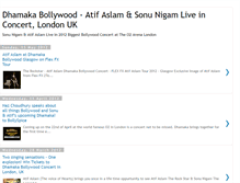 Tablet Screenshot of dhamakaconcert.blogspot.com