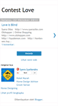 Mobile Screenshot of contest-love.blogspot.com