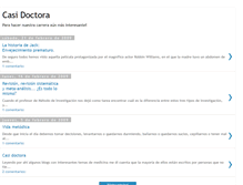 Tablet Screenshot of casidoctora.blogspot.com