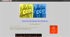 Desktop Screenshot of ccoocarrefourgalicia.blogspot.com