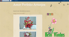 Desktop Screenshot of amorperfeitoarranjos.blogspot.com