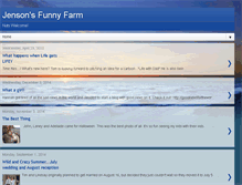 Tablet Screenshot of jensonfunnyfarm.blogspot.com