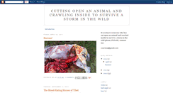 Desktop Screenshot of crawlinginsideanimalstosurvive.blogspot.com