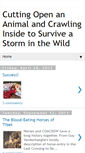 Mobile Screenshot of crawlinginsideanimalstosurvive.blogspot.com