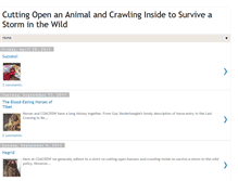 Tablet Screenshot of crawlinginsideanimalstosurvive.blogspot.com