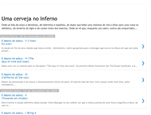Tablet Screenshot of cervejanoinferno.blogspot.com