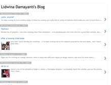 Tablet Screenshot of lidwina-damayanti.blogspot.com