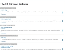 Tablet Screenshot of dgreenewellness.blogspot.com